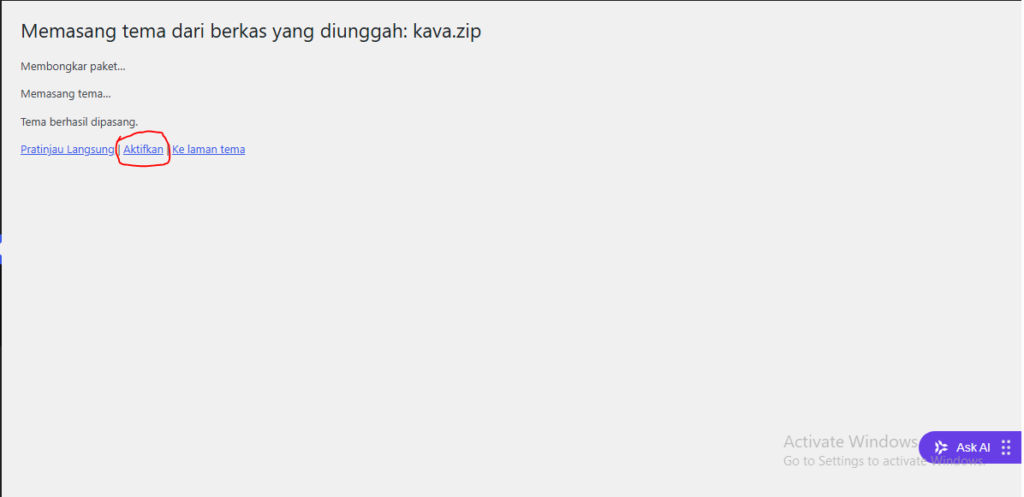 aktfikan tema kava